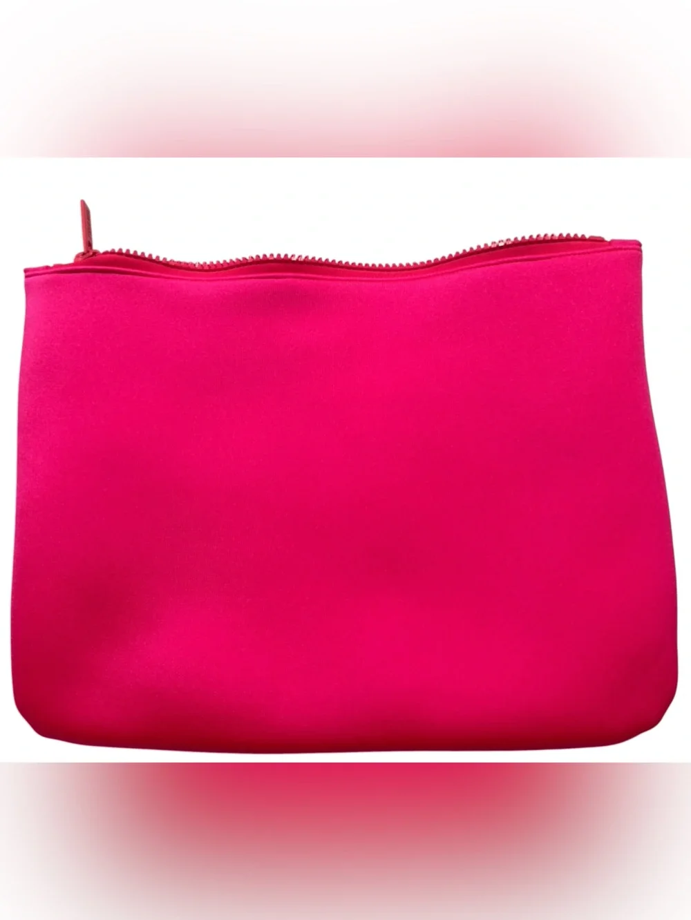 triangl Neon Pink Neoprene Travel Bag